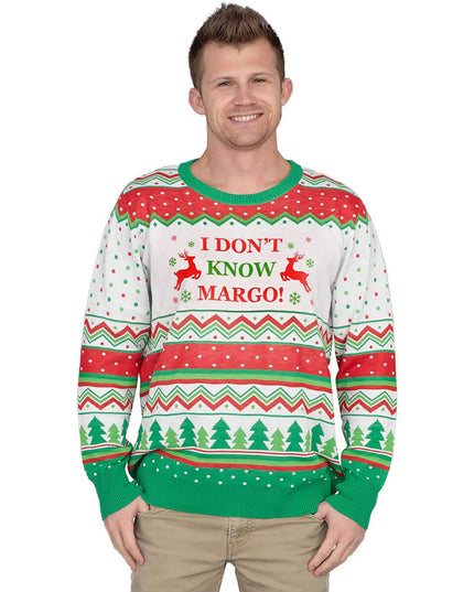 I Don't Know Margo Ugly Christmas Sweater