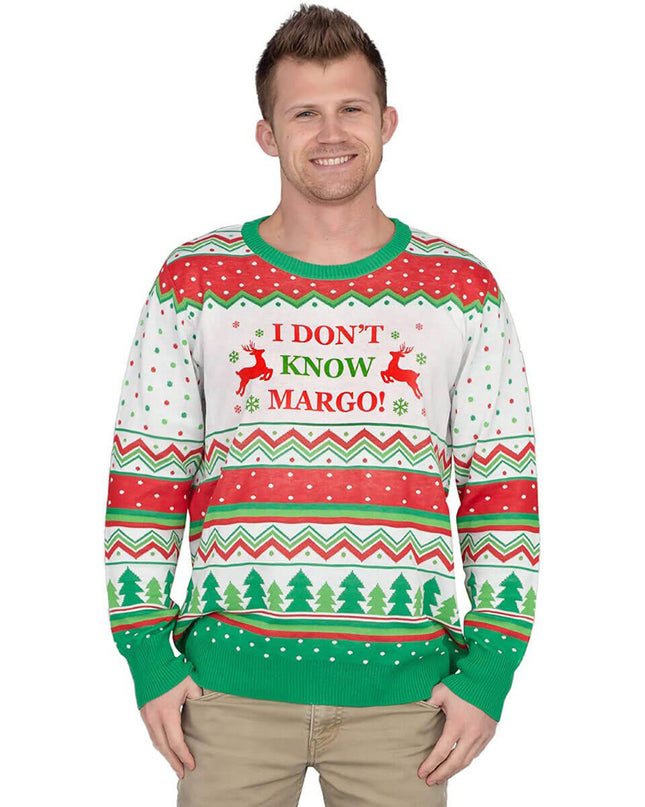 I Don't Know Margo Ugly Christmas Sweater