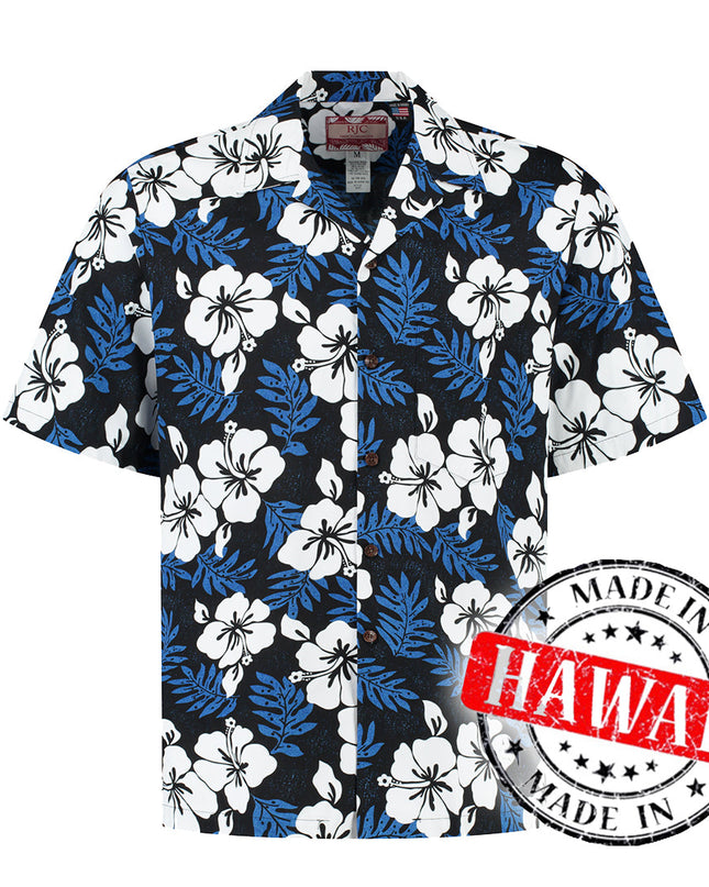 Graceful Blue Flowers Hawaiian Shirt