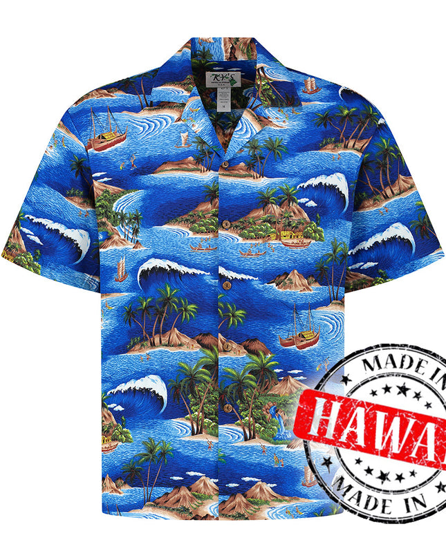 Sailing Around Hawaii Hawaiian Shirt