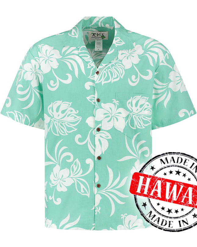 Hawaiian Shirt Vacation Flair in Turquoise