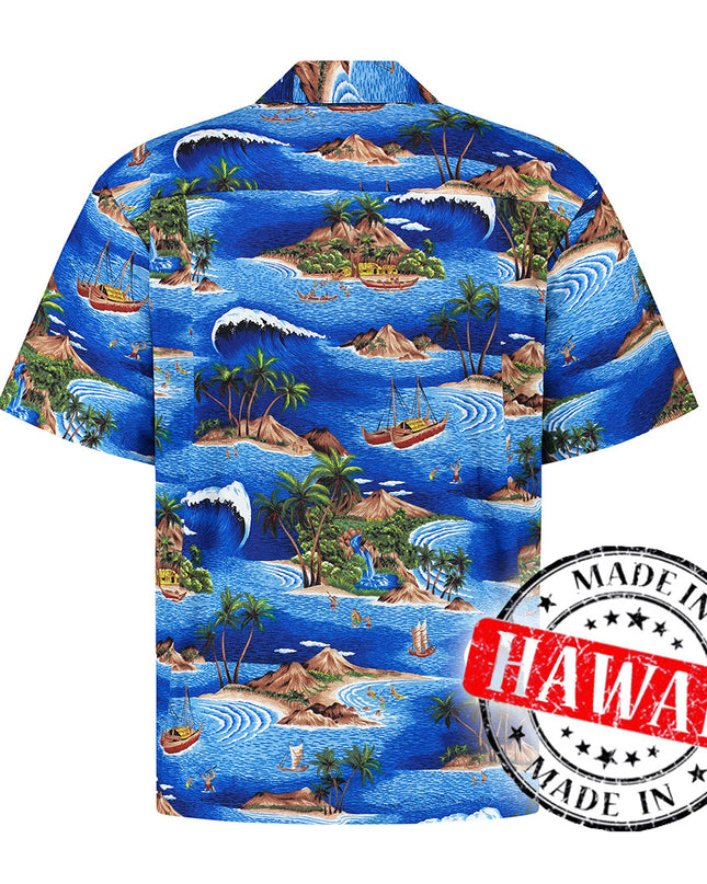 Sailing Around Hawaii Hawaiian Shirt