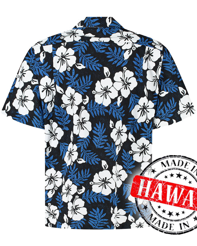 Graceful Blue Flowers Hawaiian Shirt