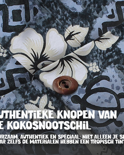 Camisa Hawaiana Hibiscus Surfboards