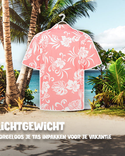 Hawaiian Shirt Vacation Flair in Pink