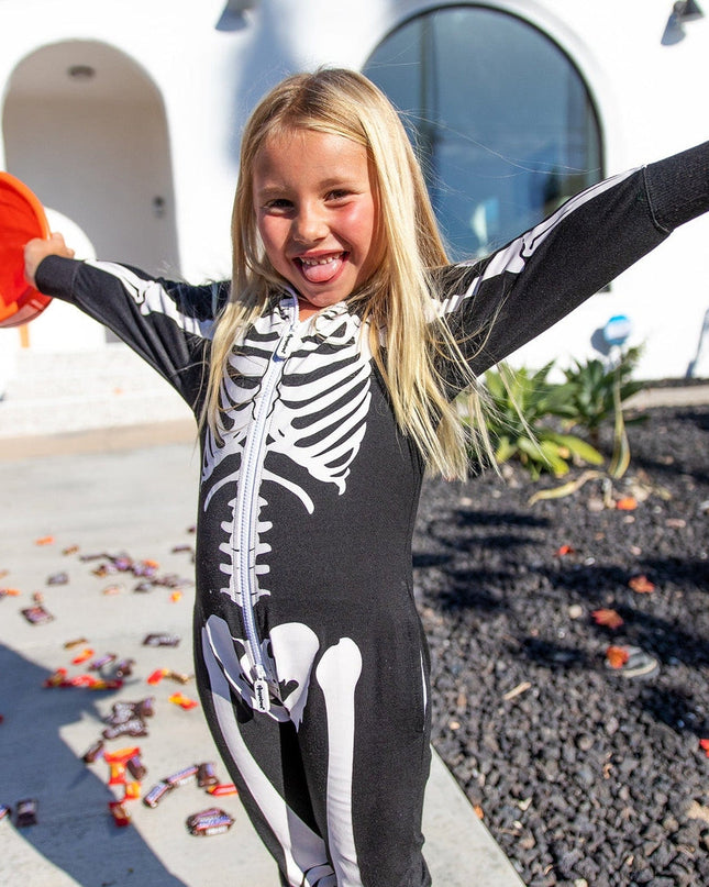 Girl's Skeleton Costume