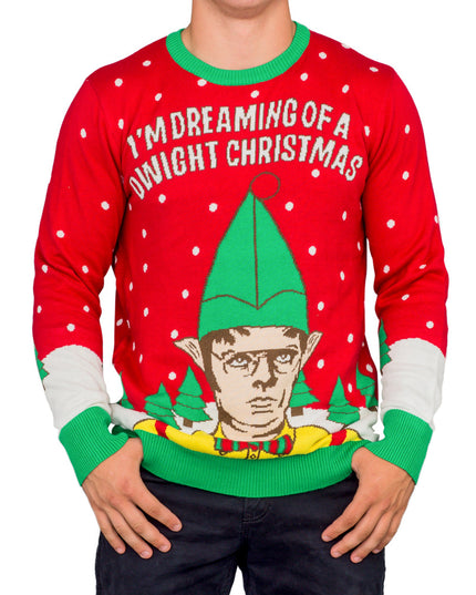 Estoy Soñando con un Suéter Navideño de Dwight
