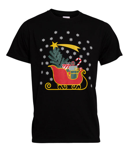 Camiseta de Trineo de Navidad para Hombres