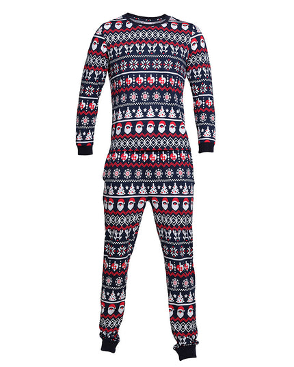 Blue Christmas Pajamas for Men