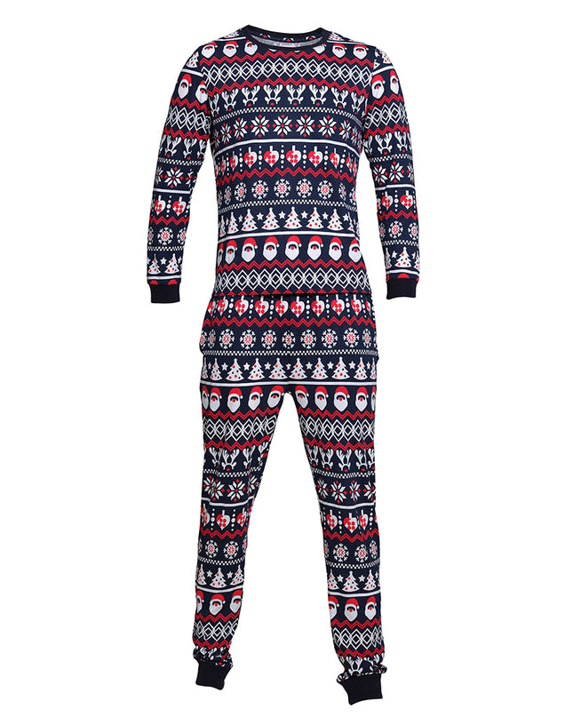 Blue Christmas Pajamas for Men