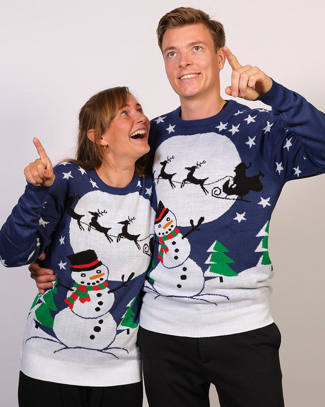 Moon Sweater - Christmas Pajamas for Men and Women