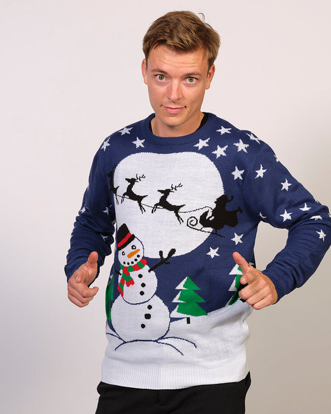 Moon Sweater - Christmas Pajamas for Men and Women