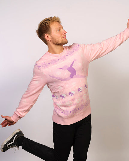 Pink Christmas Sweater - Family Style