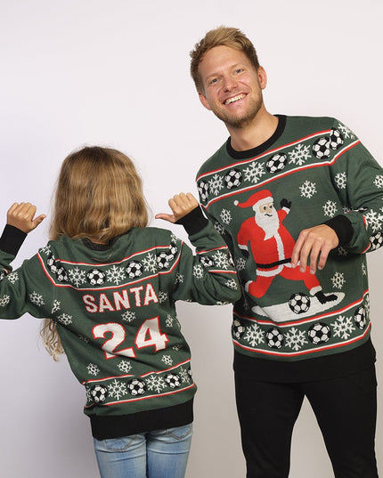 SANTA CRISTIANO Christmas Sweater for Kids