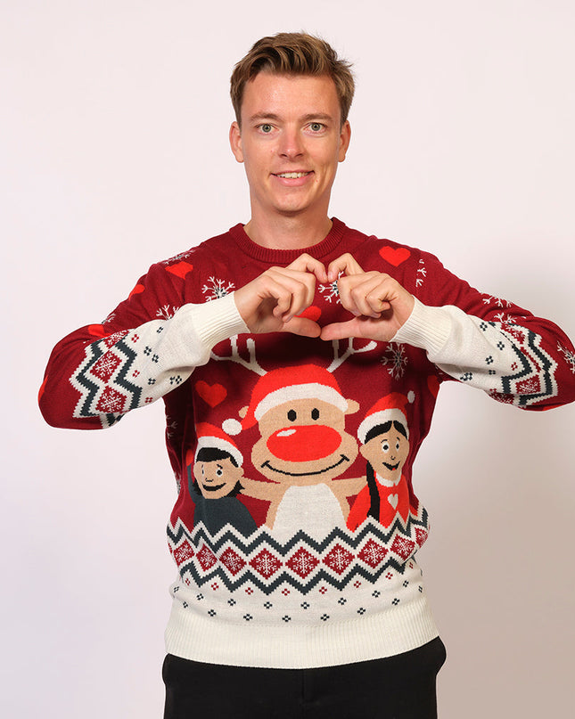 Julemærkehjemmet Christmas Sweater - Festive Apparel