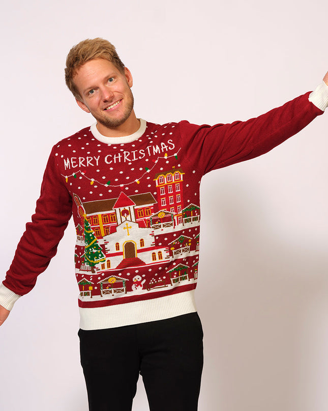 "Julemærkehjemmet" Christmas Sweater for Men - Popular Choice