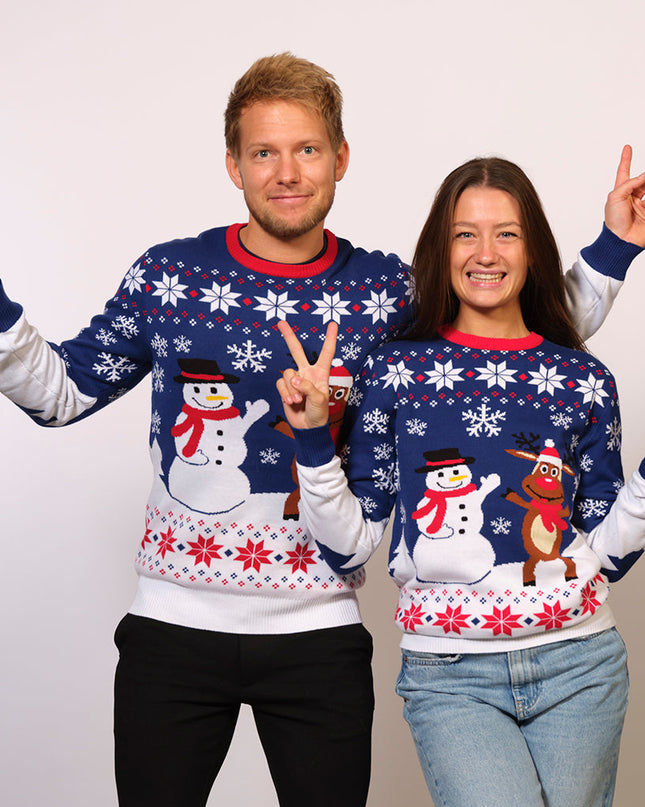 Friends Christmas Sweater - Women's Holiday Apparel