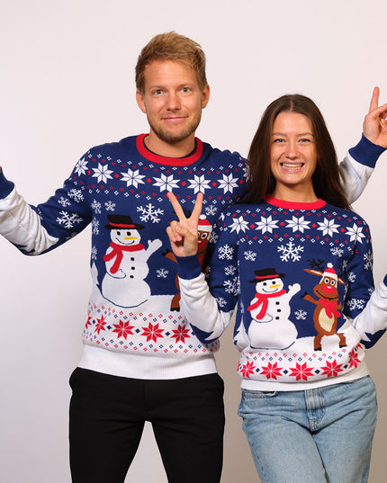 Friends Christmas Sweater for Men - Family Favorite