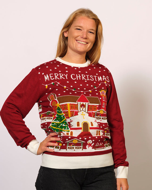 "Julemærkehjemmet" Christmas Sweater for Women - Popular Choice