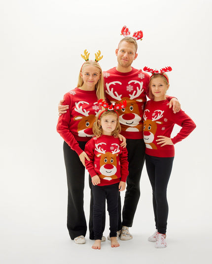The Loving Reindeer Christmas Sweater for Women