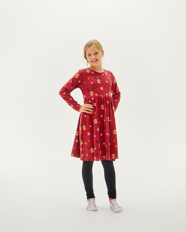 Rudolph's Christmas Dress for Kids - Trine Collection