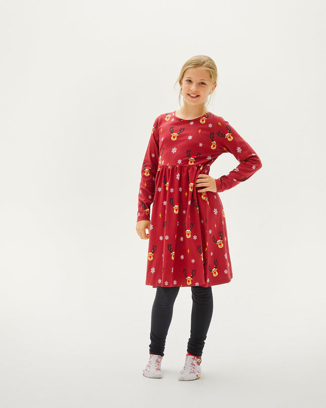 Rudolph's Christmas Dress for Kids - Trine Collection