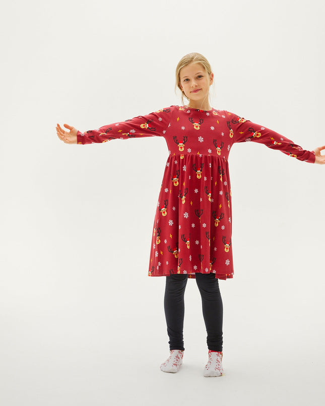 Rudolph's Christmas Dress for Kids - Trine Collection
