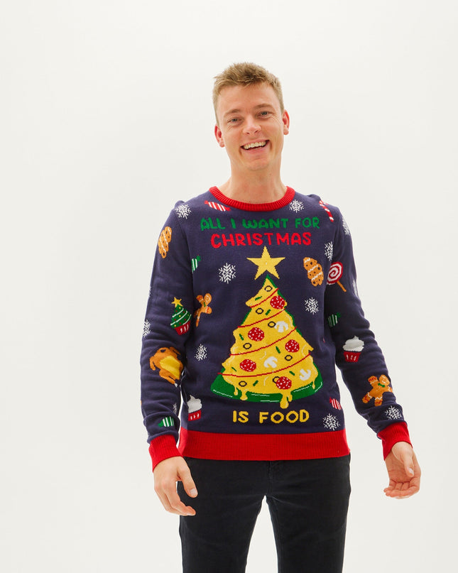 All I Want For Christmas Is Food Sweater for Men - Bestsellers