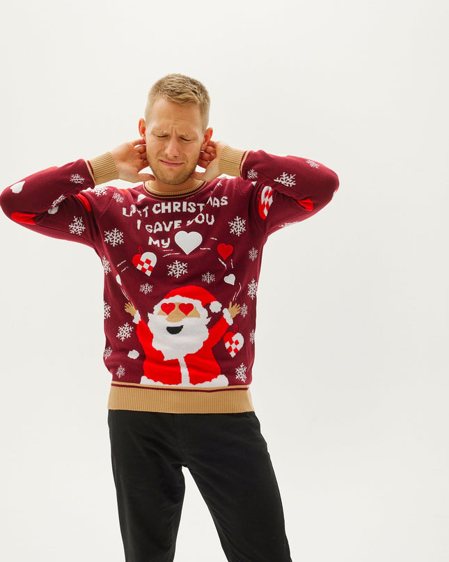 The Christmas Heart Sweater - Men's