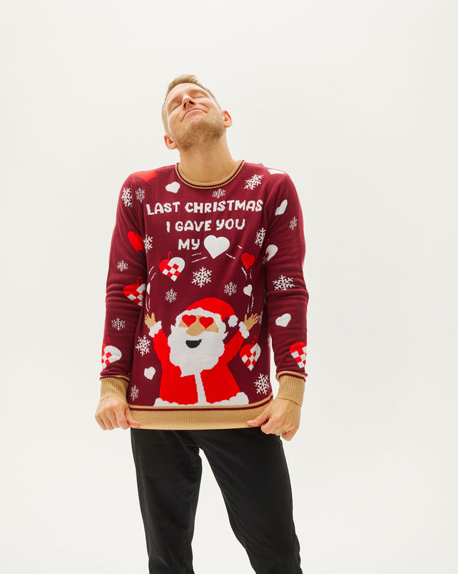 The Christmas Heart Sweater - Men's