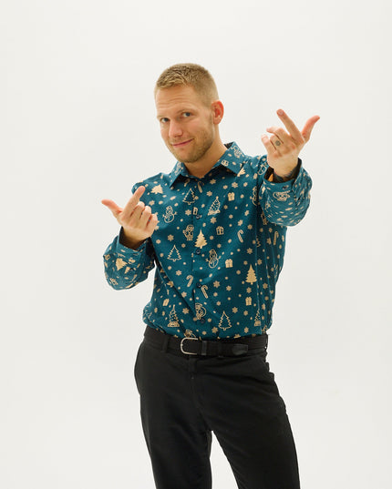 The Snowman's Christmas Shirt - Men