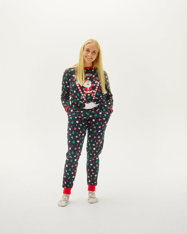 "Flying Santa" Pajamas for Women - Family Favorite