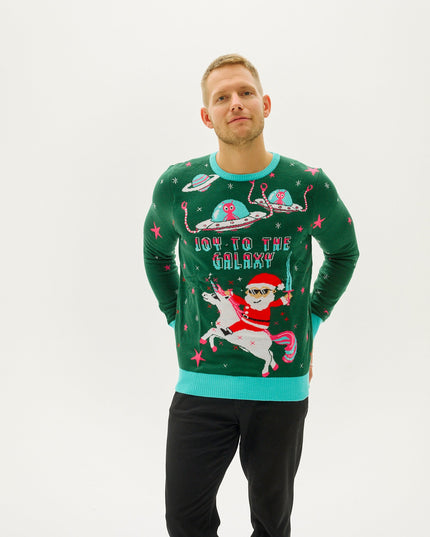Joy To The Galaxy Sweater - Men