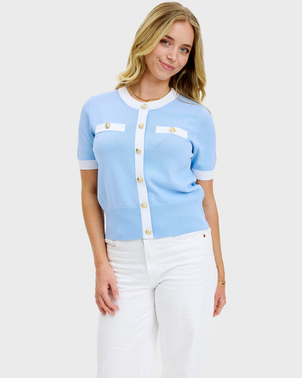 Cárdigan de ropa de casa versátil Søs