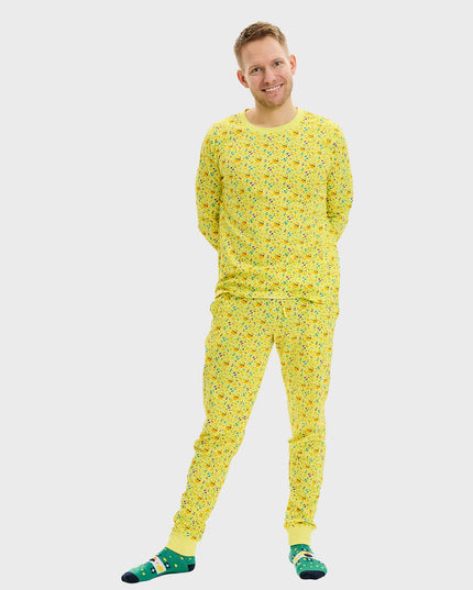 Yellow Easter Pajamas - Men's Style