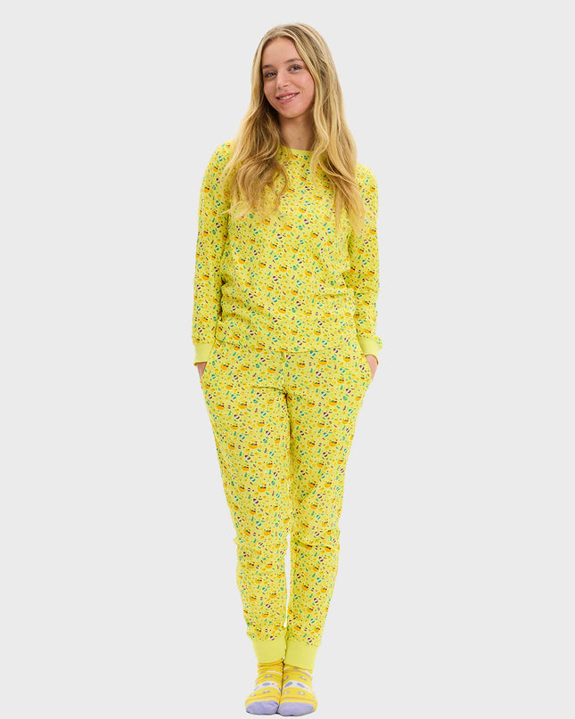 Yellow Easter Pajamas for Women
