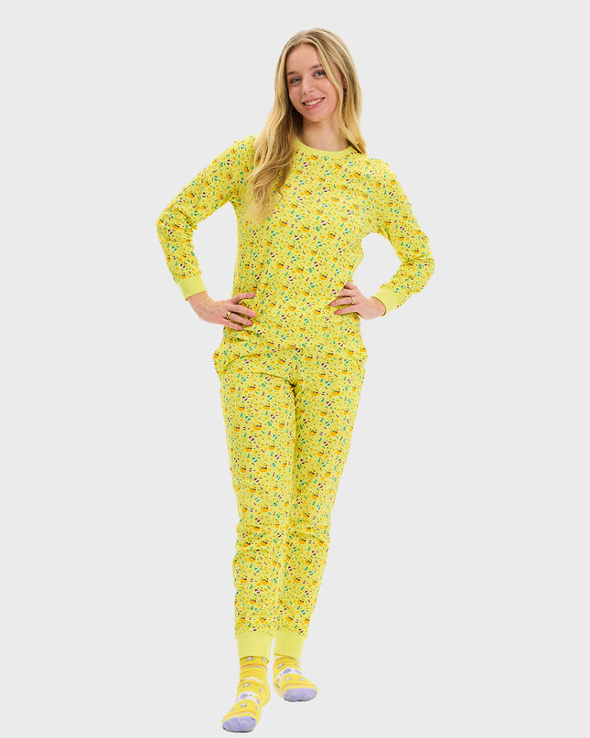 Yellow Easter Pajamas for Women