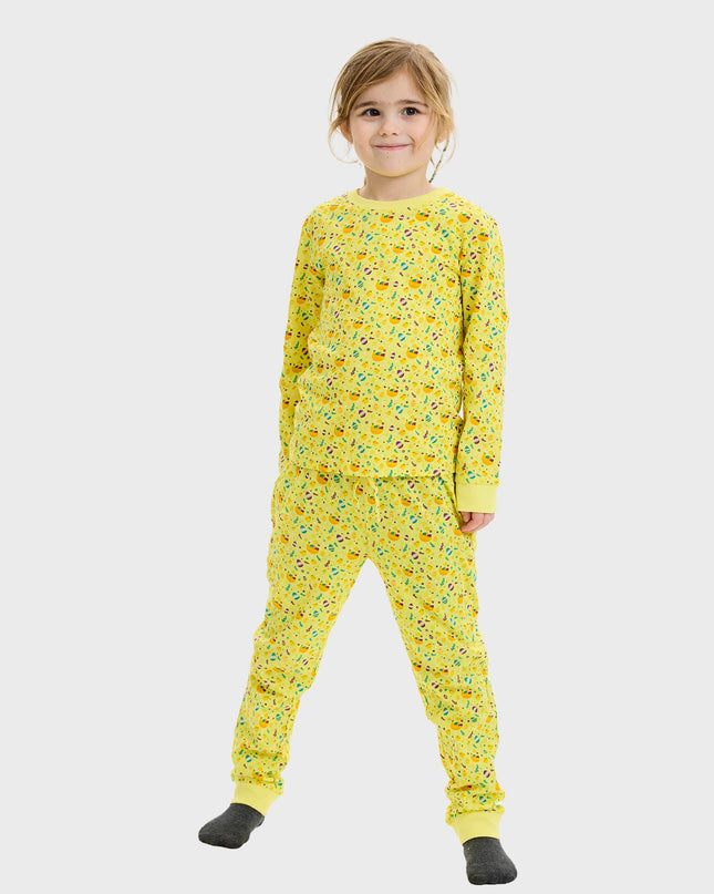 Yellow Easter Pajamas for Kids