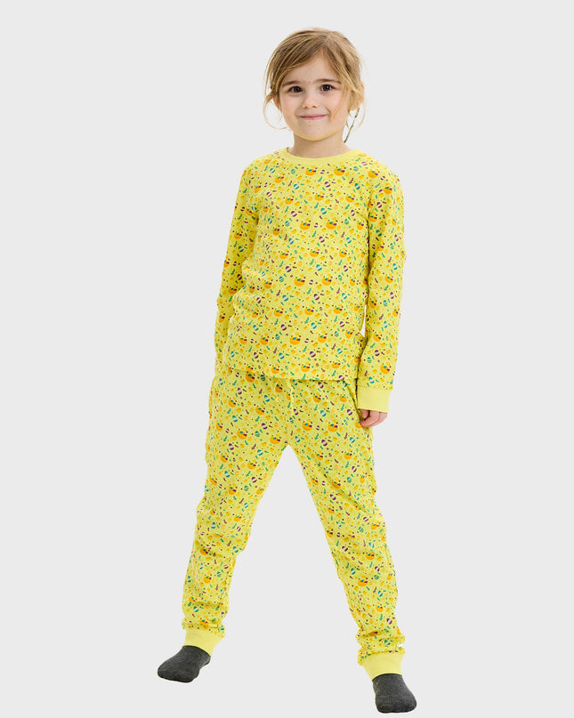 Yellow Easter Pajamas for Kids