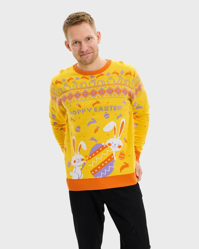 Eggercise Easter Sweater for Men