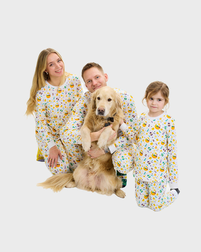 White Easter Pajamas for Kids