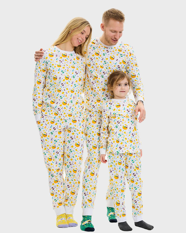 White Easter Pajamas for Men