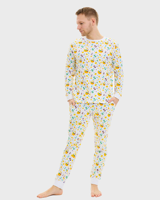 White Easter Pajamas for Men