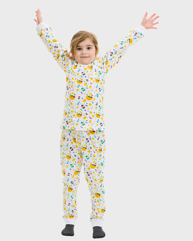 White Easter Pajamas for Kids