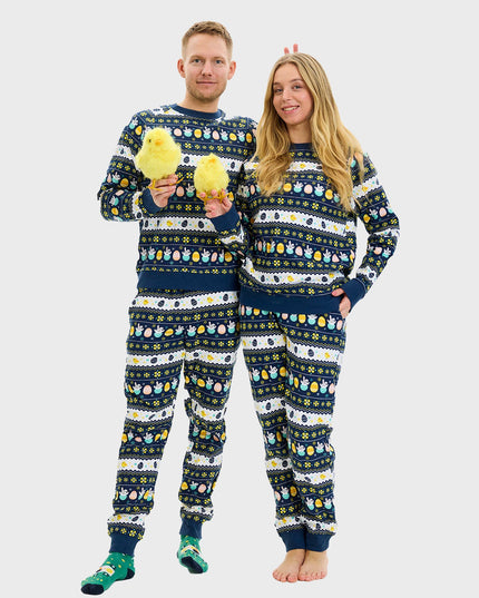 Blue Easter Sweatsuit - Women's Style