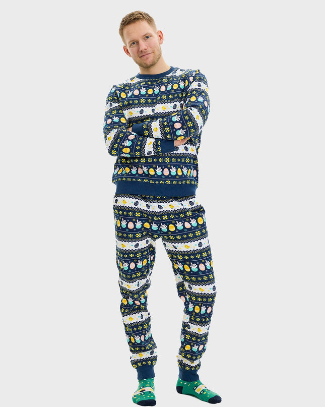 Blue Easter Sweatsuit - Men's Style