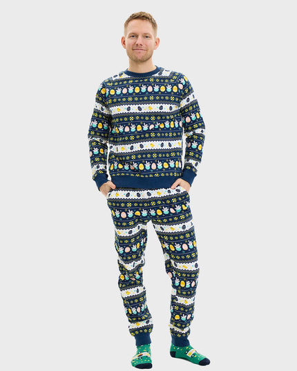 Blue Easter Sweatsuit - Men's Style