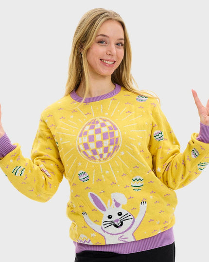Disco Easter Sweater for Women