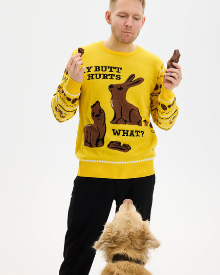 Påskehare Sweater til Mænd