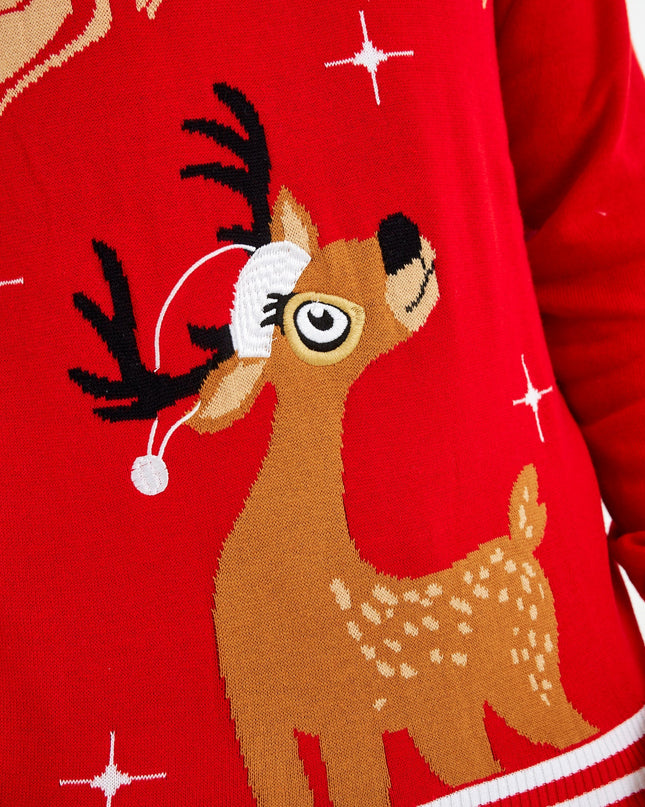 Oh Deer Kids Christmas Sweater for Holiday Cheer